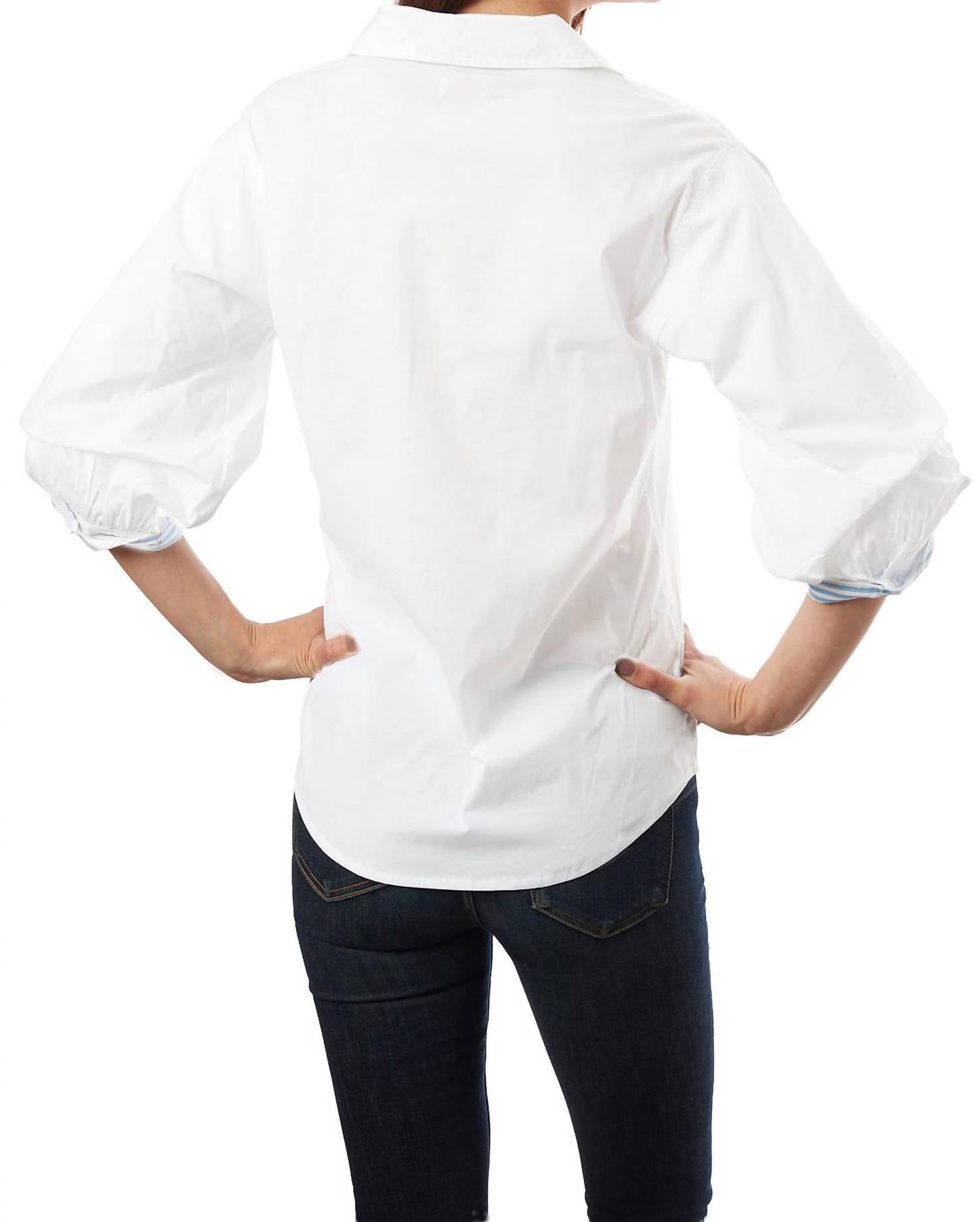 Dizzy-Lizzie - Women's Puff Sleeve Top