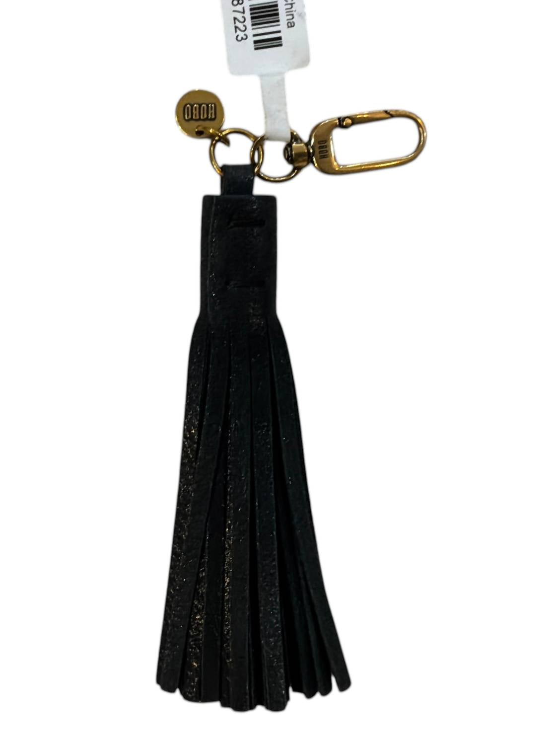 HOBO Women's Short Tassel in black shimmer - women's accessory