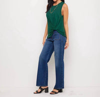 Karen Kane - Sleeveless Pick-Up Top