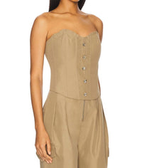 Nonchalant Label - Maya Bustier Strapless Top