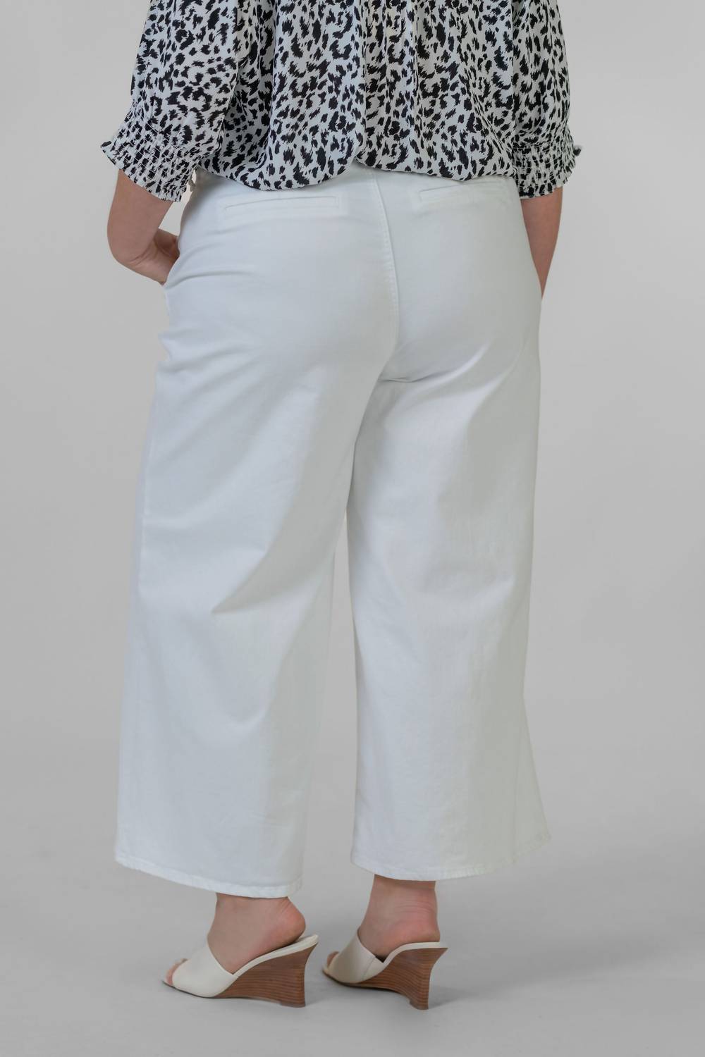 Nydj - Mona Wide Leg Trouser Ankle Jeans - Plus