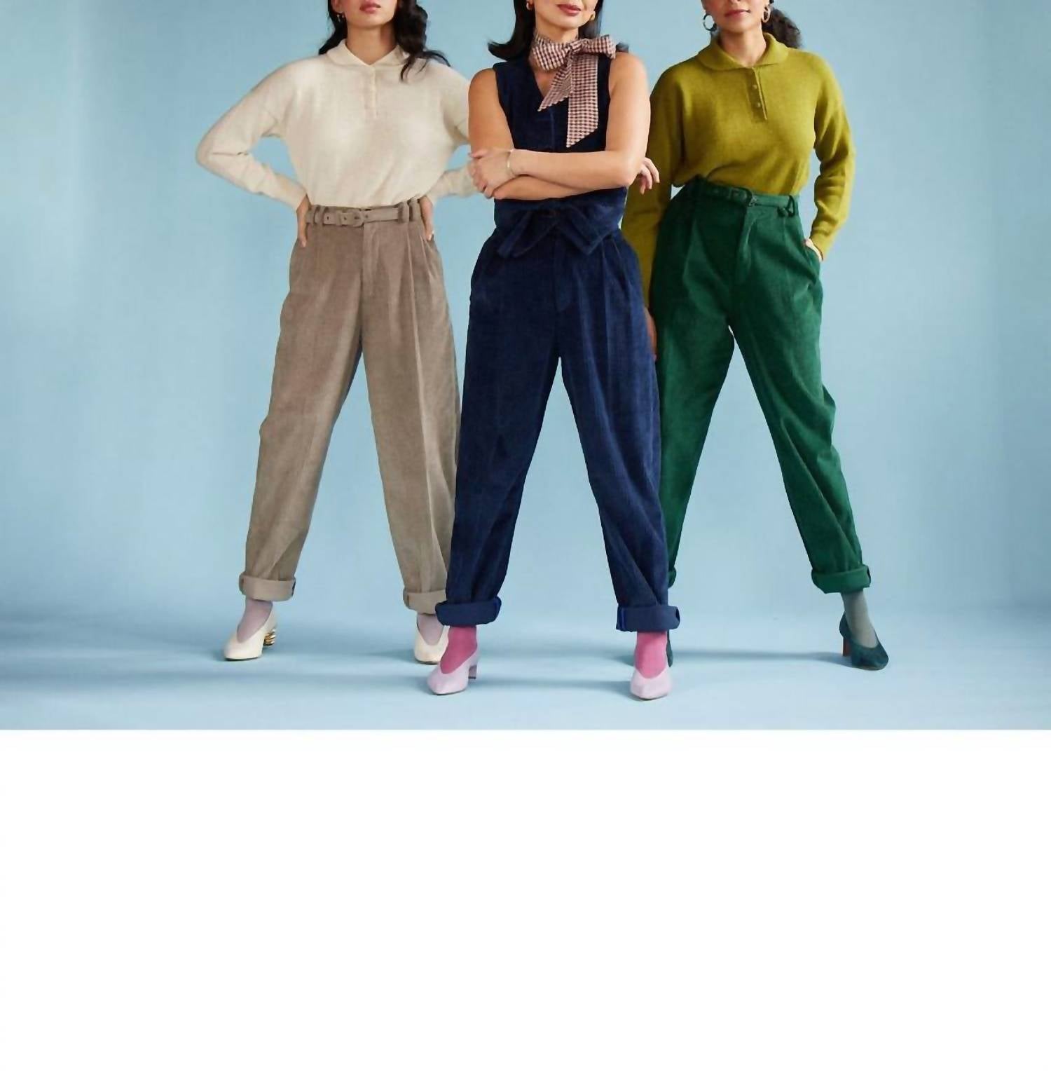 Rose Velvet - Charlize Corduroy Pant