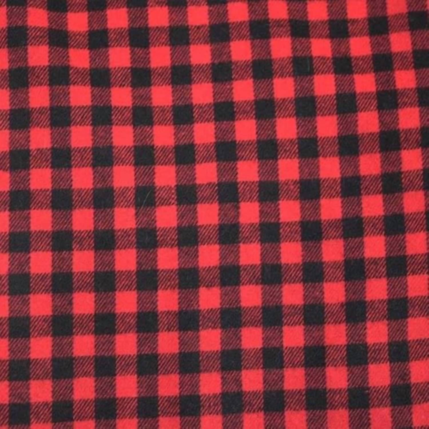 F/X Fusion Men's Long Sleeve Tattersall Check Shirt in red black - men's shirt - detail view