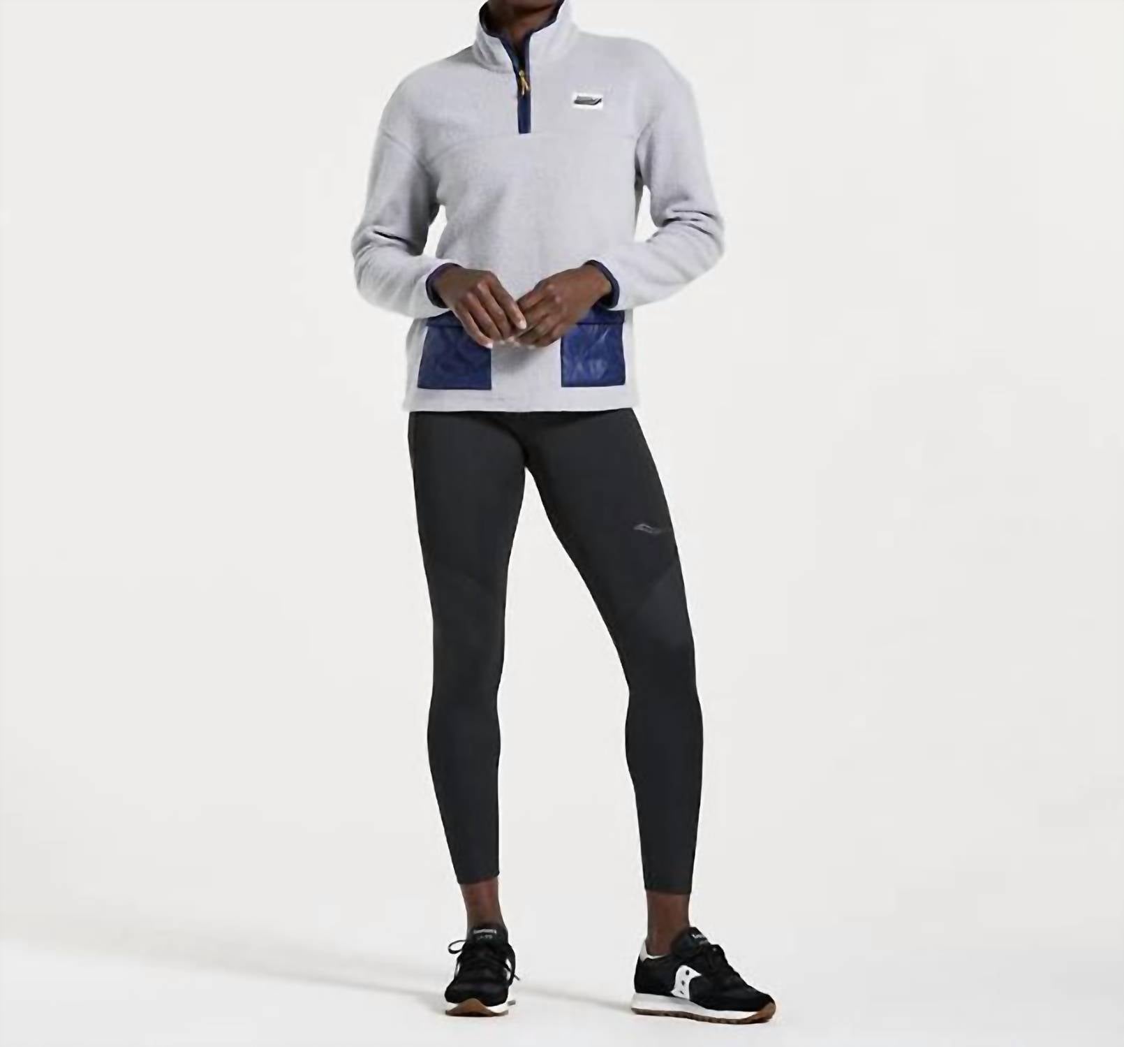 Saucony - Rested Sherpa 1/4 Zip Pullover