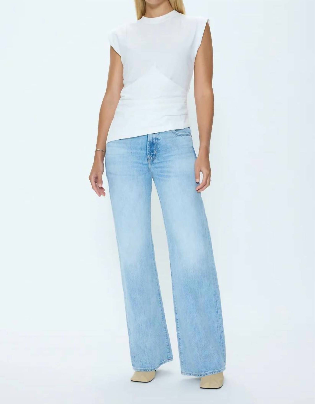 Pistola - Nya Crew Neck Draped Tee