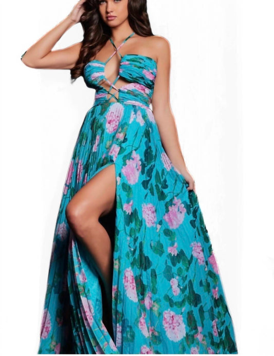 Jovani - Floral Gown