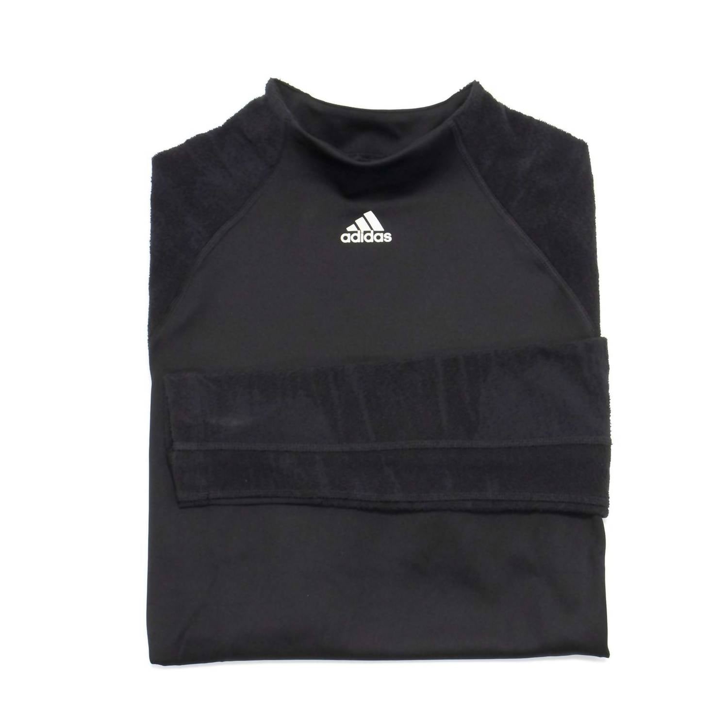 adidas Women's Techfit Warm Long Sleeve Shirt in black - women's long sleeve top - alternate view