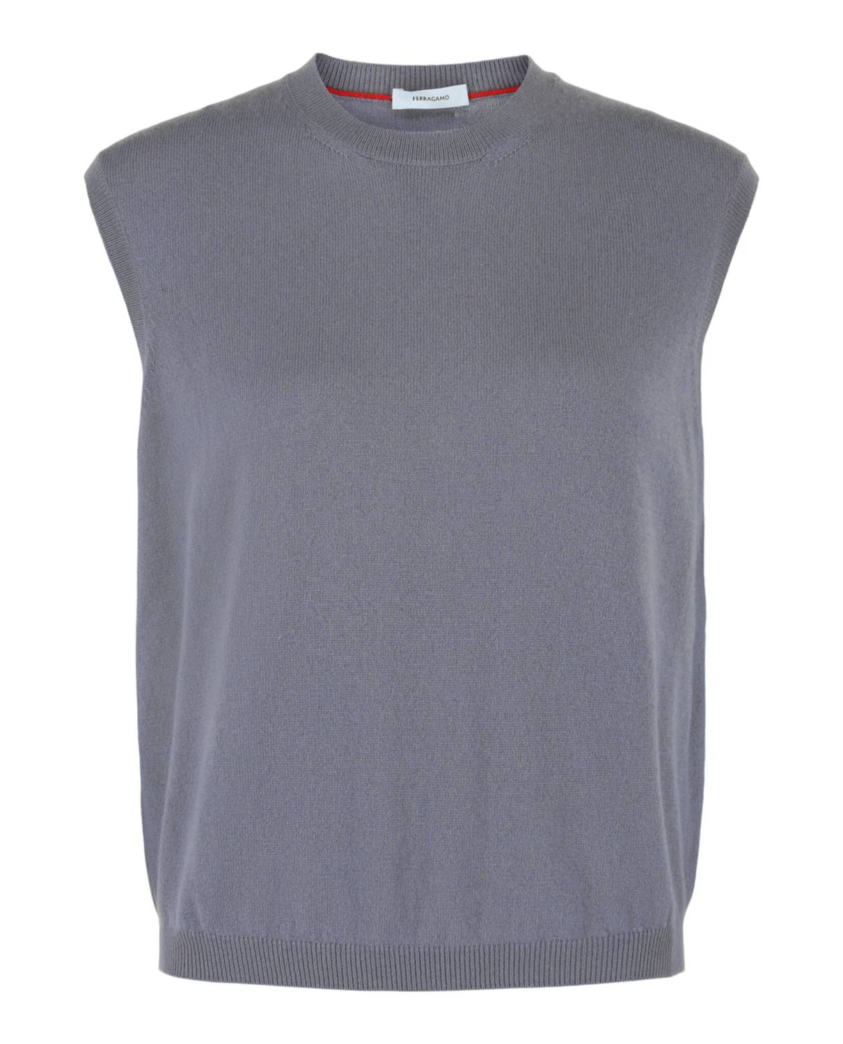 Salvatore Ferragamo - Women's Ribbed Cashmere Knit Vest