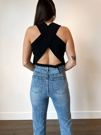Wisteria Lane - Monica Cross Back Tailored Vest