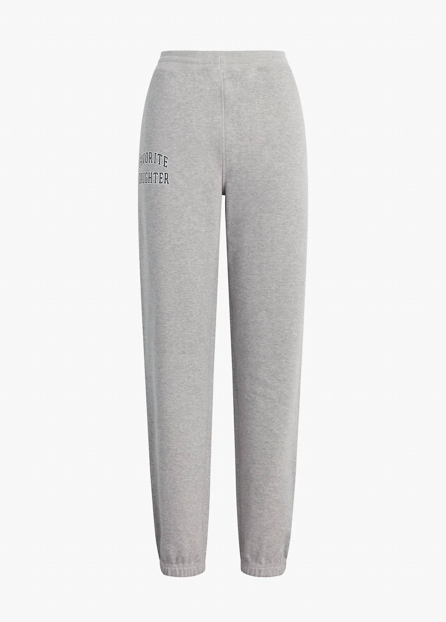 Favorite Daughter Collegiate Joggers in heather grey - women's pants - view 6