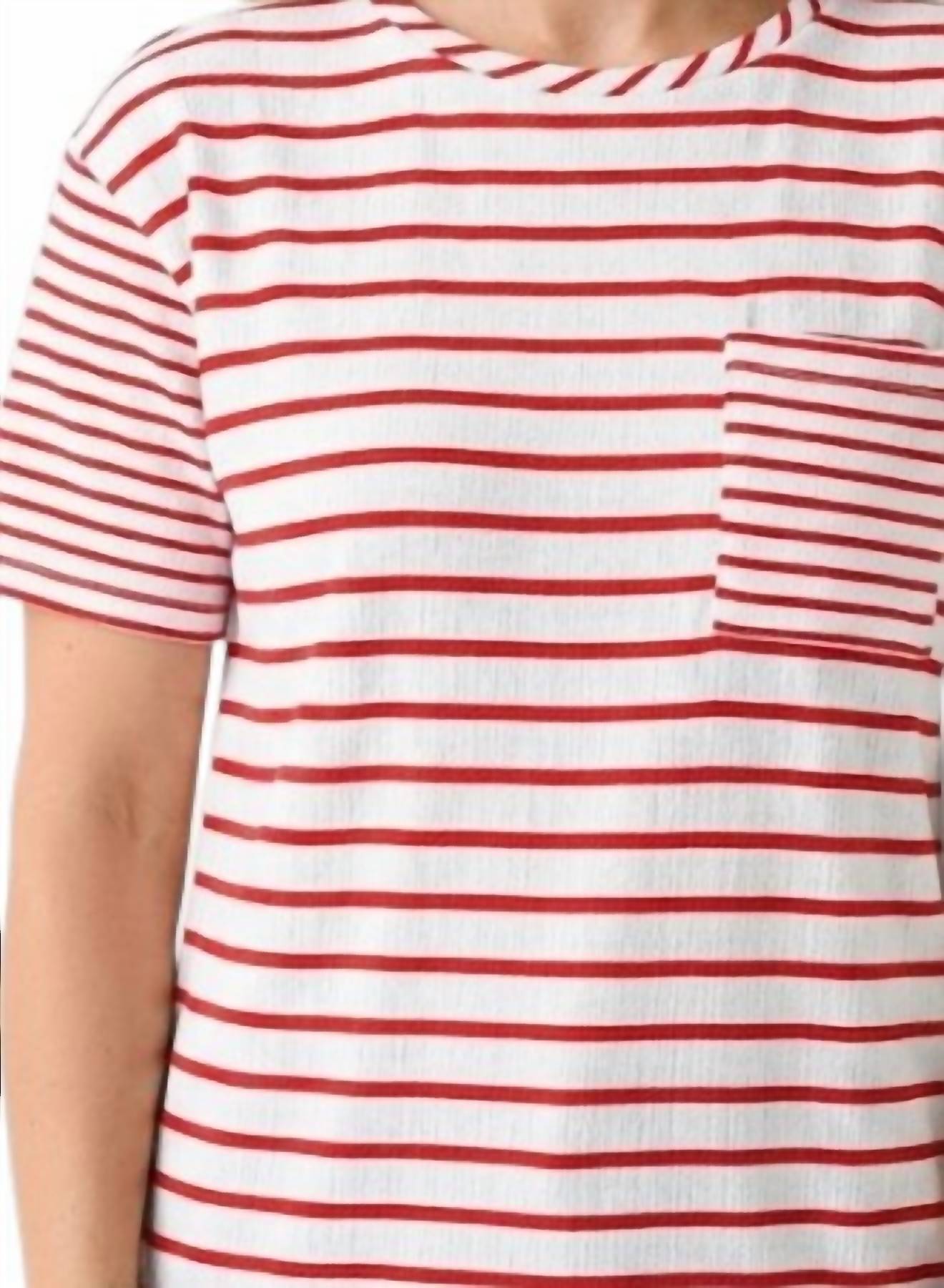 Multiples - Drop Shoulder Tee