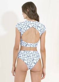 Maaji - Acanthus Camila Reversible Swim Crop Top