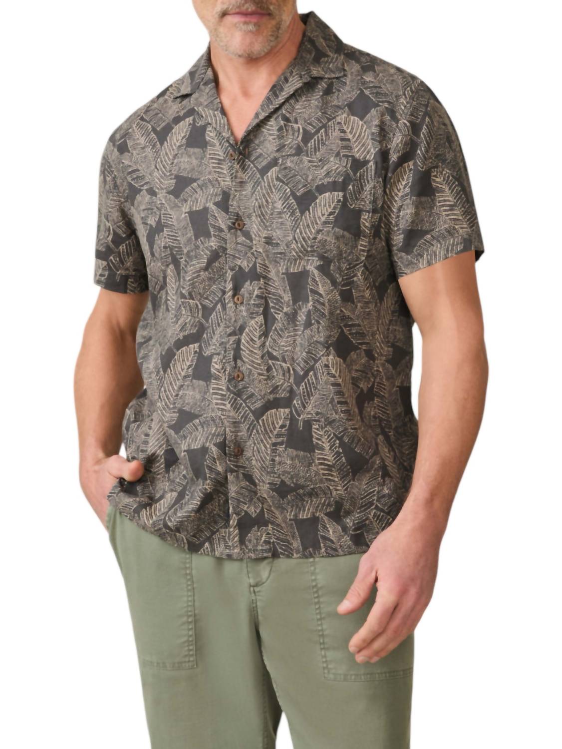 Faherty - Short Sleeve Breeze Camp Shirt