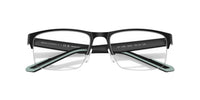 Armani Exchange Men's Ax1068 6000 Eyeglasses Frame in matte black - men's accessory - view 4