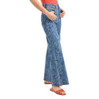 Veronica Beard - Taylor Paisley Printed Wide-leg Jeans