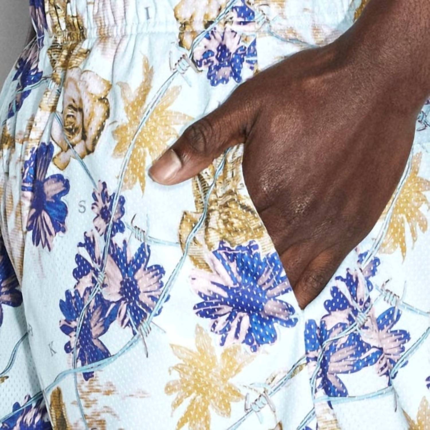 Ksubi - Floralist Mesh Short