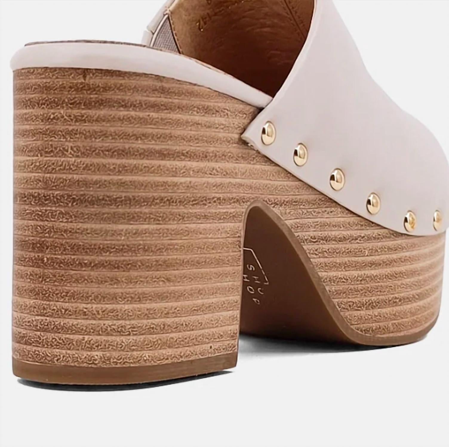 Shu Shop - Gigi Block Wedge