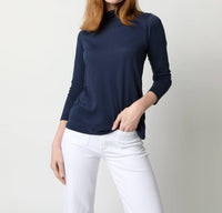 Ann Mashburn - Long Sleeve Turtleneck Tee