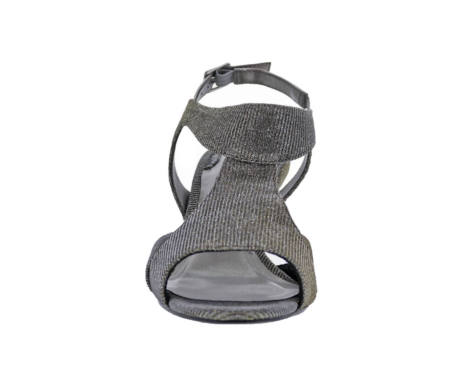 Ros Hommerson Women's Lucky Slingback Heel Sandal in silver - women's heels - view 4