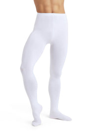 Capezio - Men's Knit Footed Tights With Back Seams