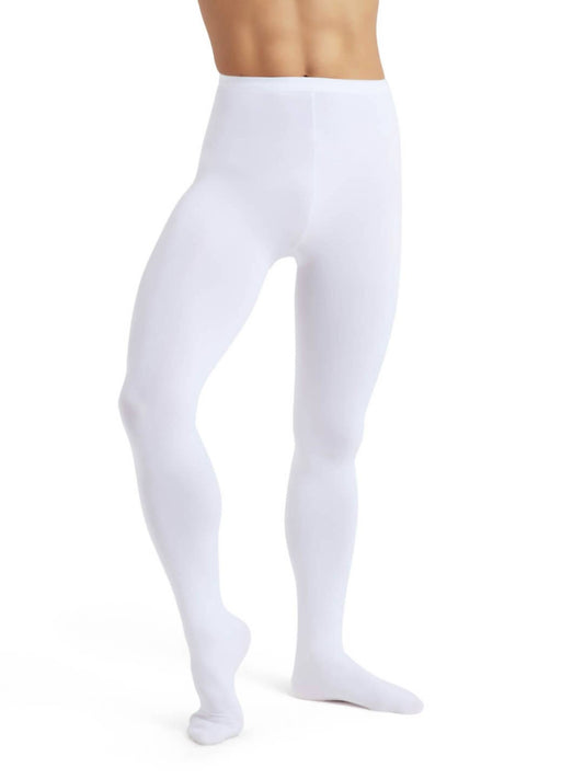 Capezio - Men's Knit Footed Tights With Back Seams