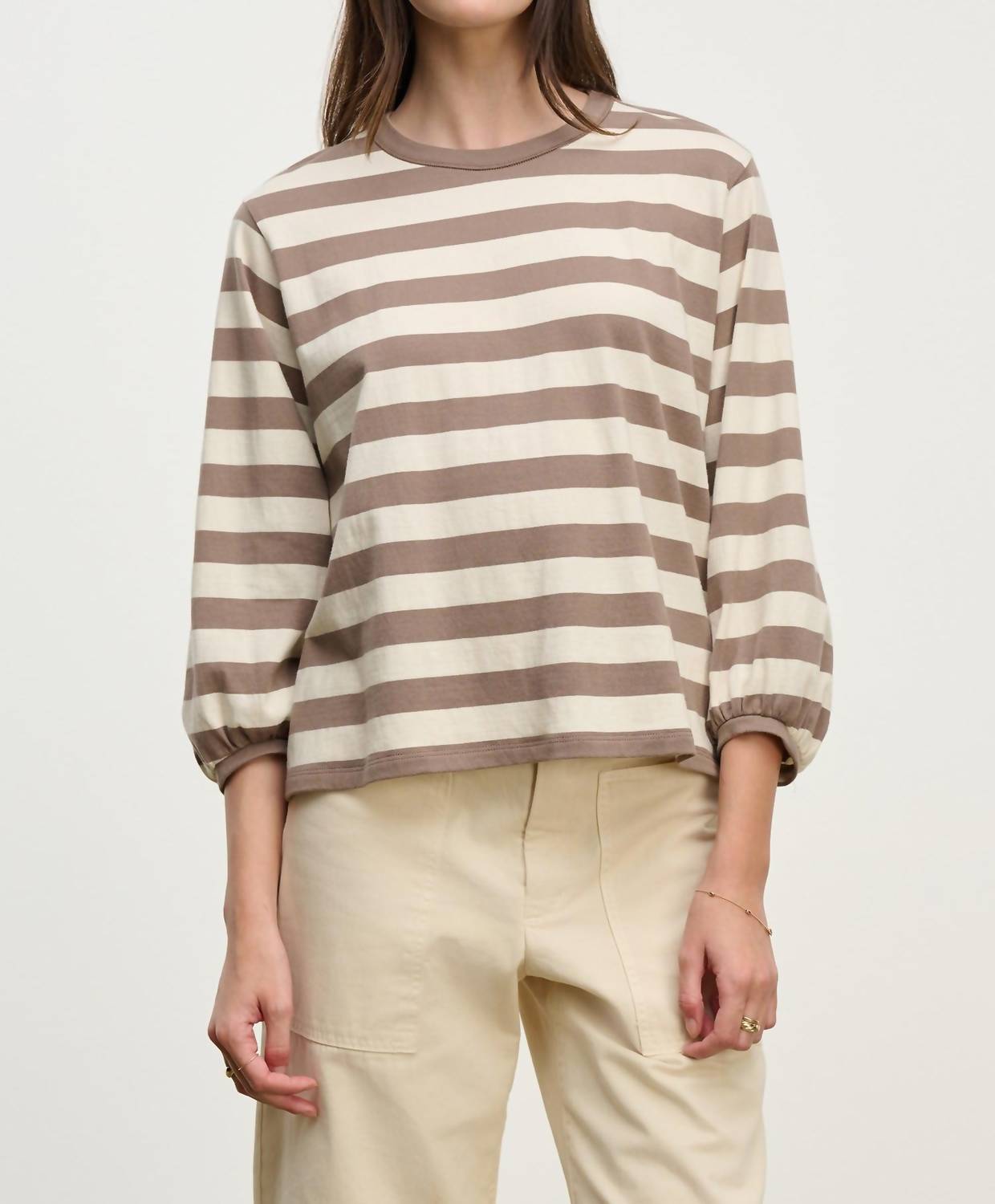 Velvet By Graham & Spencer - Edora 3/4-length Sleeves Top