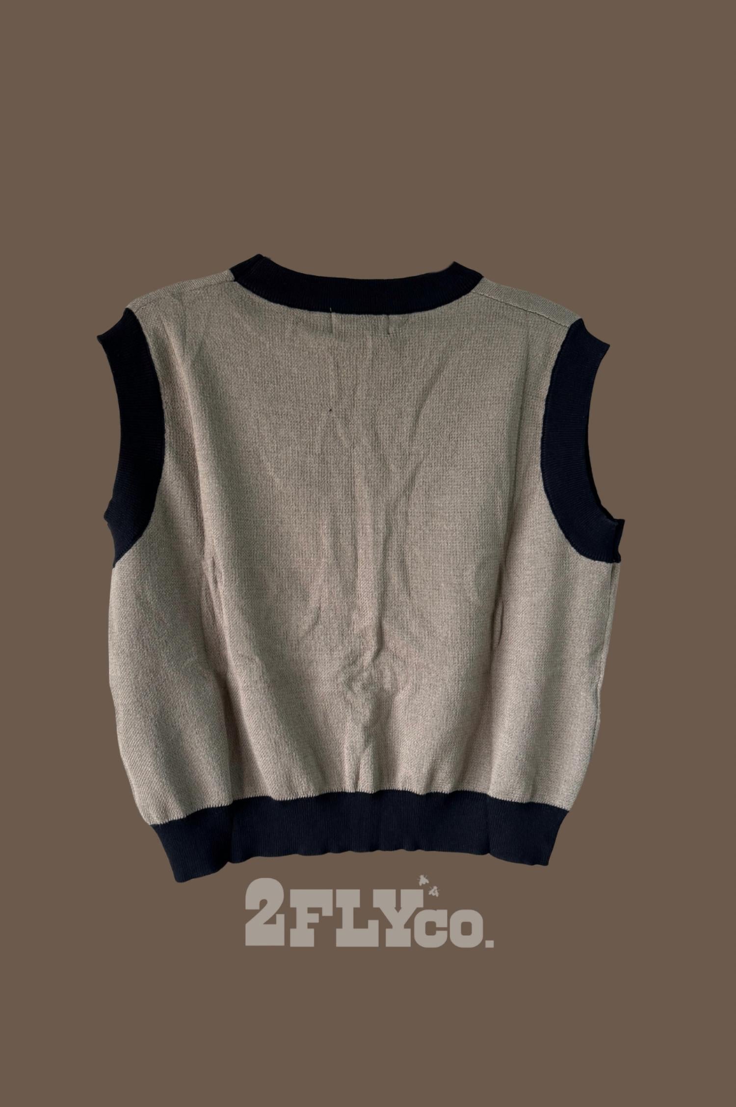 2FlyCo Bull Nettle Sweater Vest in brown - women's sweater - view 6
