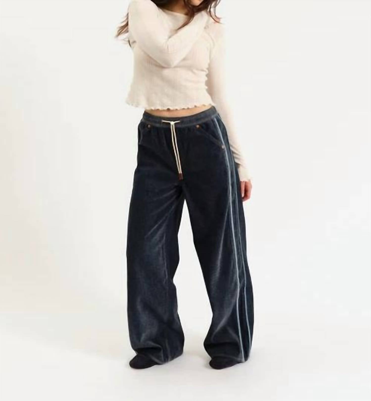 Daze - The Cozy Jean Wide Leg Pull-on Pants