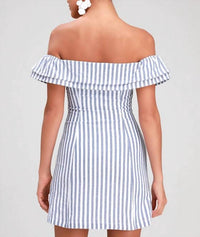 Lulus - Women's Seaside Skipper Mini Dress