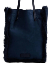 pedro garcia Women's Churra Bag in marina suede - women's bag - detail view