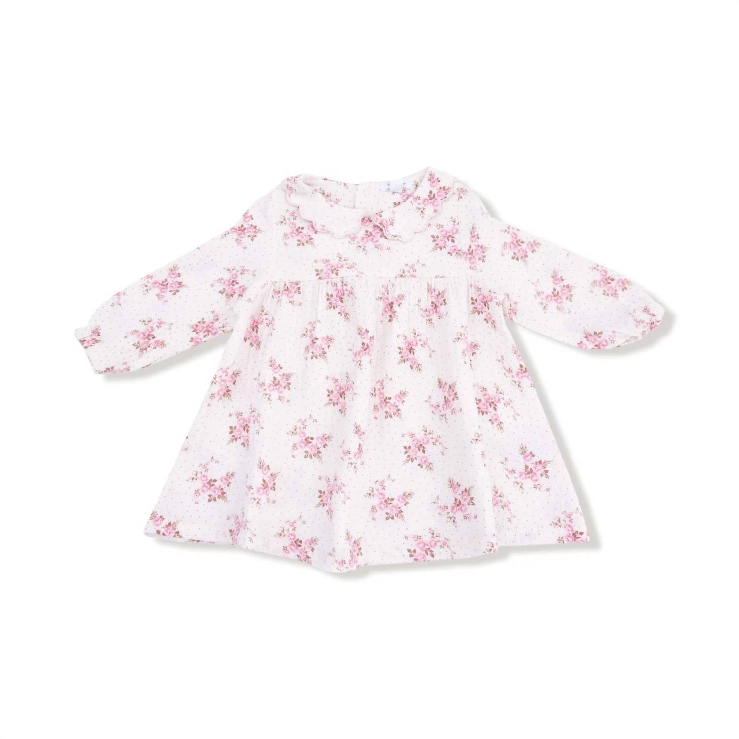 Angel Dear - Girls Belle Rosette Dot Dress & Legging Set