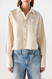 Amo - Abigal Cropped Denim Shirt