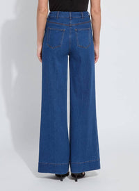 Lysse - Simone High-Waist Studded Wide Leg Jean