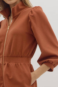 Entro - More Than Ready Zipper Dress