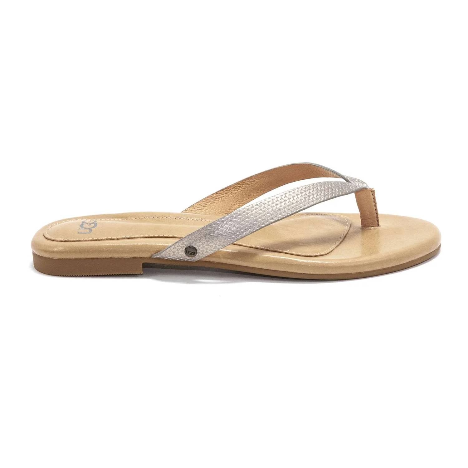 Ugg - Women's Allaria Ii Leather Flip Flops