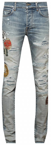 Amiri - Men's Travel Patch Repair Jeans