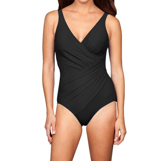 Miraclesuit - Oceanus Surplice One Piece Swimsuit