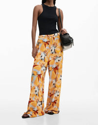 Desigual - Flowy Floral Trousers