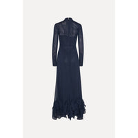 Rotate - Chiffon Maxi Ruffle Dress