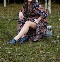 Angie - Floral Maxi Dress