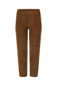 AMO Corduroy Easy Army Trouser in cocoa 2 - women's pants - view 4