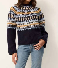Marie Oliver Dion Sweater in sea 1 - women's sweater