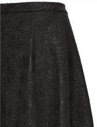 ICHI Women's Kate Gleam Skirt in black - women's skirt - alternate view