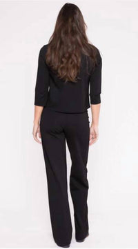 Ripley Rader - Ponte Quarter Sleeve Top
