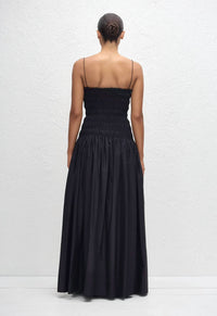 Matteau - Shirred Drop Waist Dress