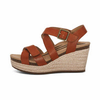 Aetrex - Women's Anna Arch Support Wedge Sandal