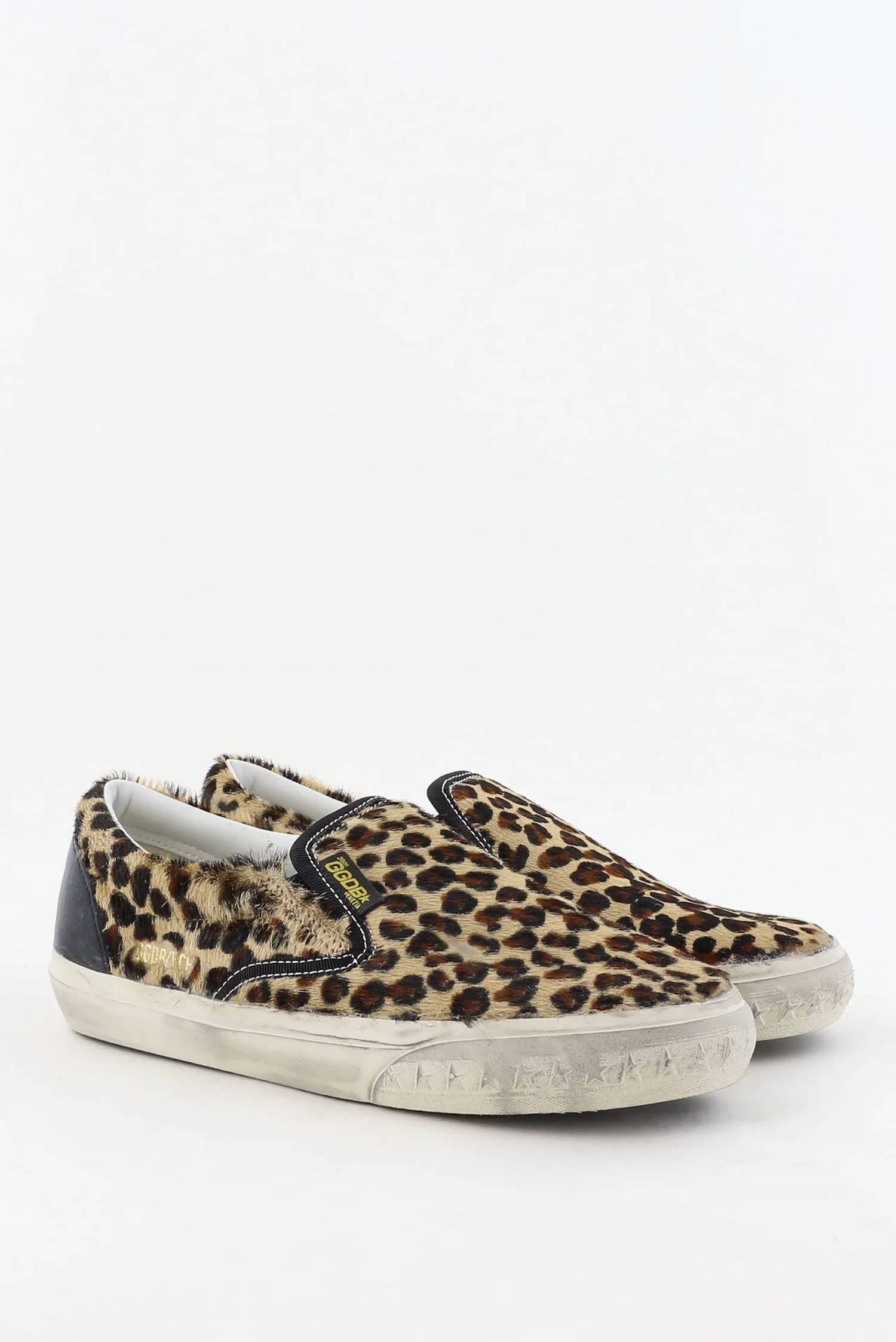 Golden Goose - Women's Vce Leopard Print Sneaker