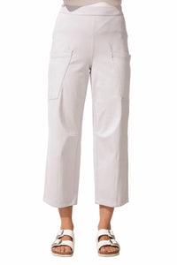 Escape - Comfort Knit Denim Darted Flood Jean