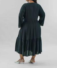 Bitte Kai Rand - Crepe Flounce Dress - Plus