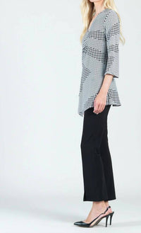 Clara Sunwoo - Side Gathered Drape Hem Tunic